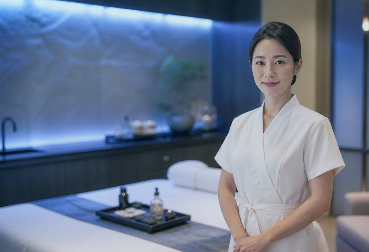 방학동출장테라피마사지 건전 방문관리 상담을 위한 고급스러운 고유 웰니스 이미지