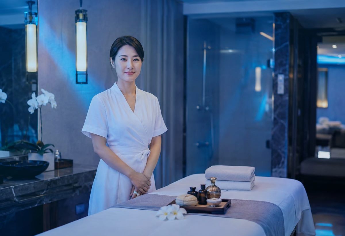 명일동출장테라피마사지 건전 방문관리 상담을 위한 고급스러운 고유 웰니스 이미지